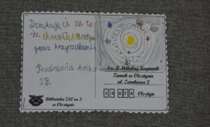 Kartka z życzeniami dla Kopernika 2